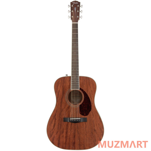 Fender PM-1 DREADNOUGHT ALL MAHOGANY WITH CASE, NATURAL OV Акустическая гитара