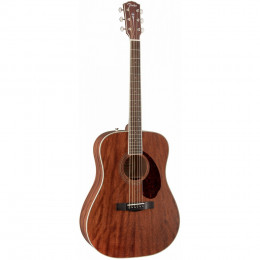 Fender PM-1 DREADNOUGHT ALL MAHOGANY WITH CASE, NATURAL OV Акустическая гитара