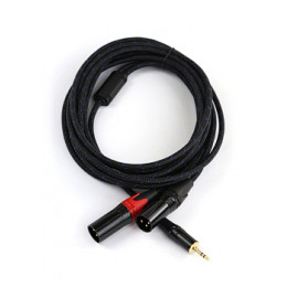 AuraSonics J35Y2XM-3-LONG Аудио Y-кабель jack 3.5 - 2 x XLR, 3м
