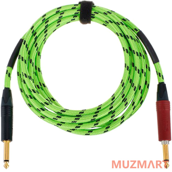 Cordial BLACKLIGHT-EDITION 3 PP-G-SILENT Гитарный кабель 3 м