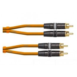 Cordial CEON DJ RCA 0,6 O аудио кабель 2xRCA male - 2xRCA male, 0.6 м