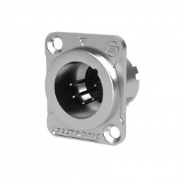 Seetronic MJ5F2C Разъем Cannon (XLR) панельный, папа, 5-ти контактный