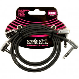 Ernie Ball 6406 stereo Комплект инструментальных кабелей, 60 см