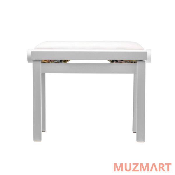 Lutner NK-01WG Банкетка с подъёмным механизмом, белая, глянцевая