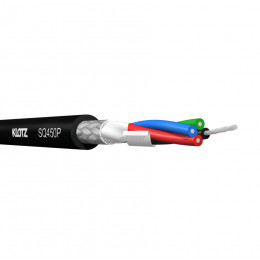 Klotz SQ450P.100 StarQuad Кабель микрофонный 4x0.50мм, 100м