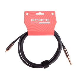 Force FLC-09/2 аудио шнур jack 1/4 " моно - RCA, 2 метра