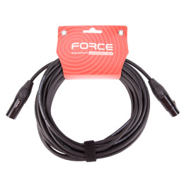 Force FMC-06/9 Шнур микрофонный XLR (F) -XLR (M)