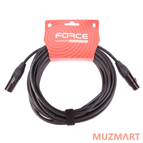 Force FMC-06/9 Шнур микрофонный XLR (F) -XLR (M)