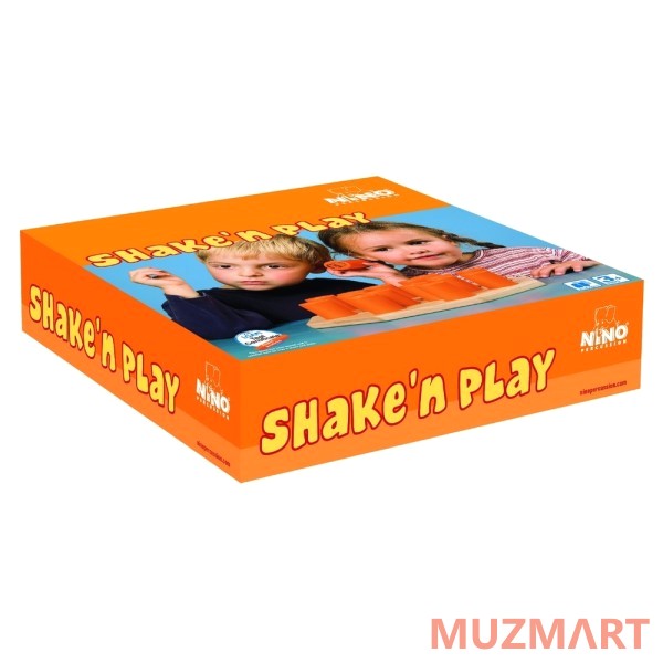 Meinl NINO526 SHAKE'N Play Игровой набор, 8 пар шэйкеров