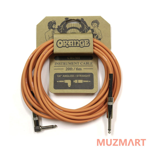 Orange Crush 20ft Angled Кабель инструментальный 6м