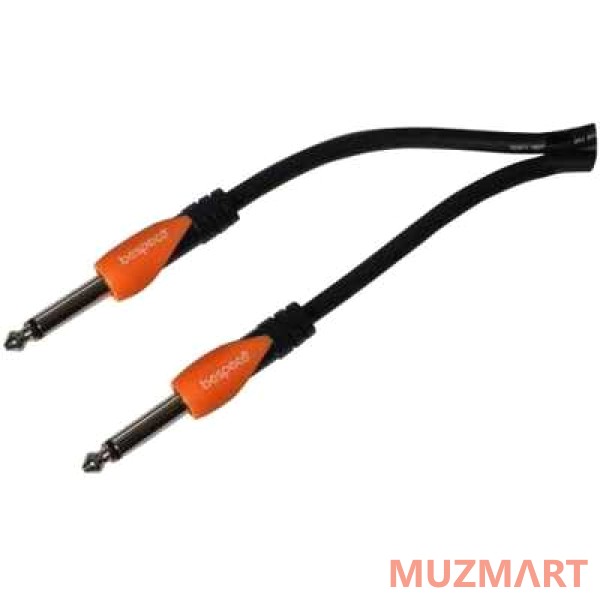 Bespeco SLJJ050 Кабель инструментальный Jack-Jack, 0,5м