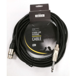 Leem NMH-20 Микрофонный кабель джек (моно) 6.3 мм - XLR (гнездо), 6 м