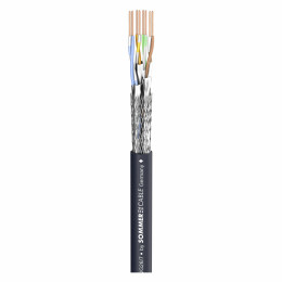 Sommer Cable 580-0401 SC-Mercator CAT.6A PVC Highflex Blk Кабель сетевой витая пара, 100м