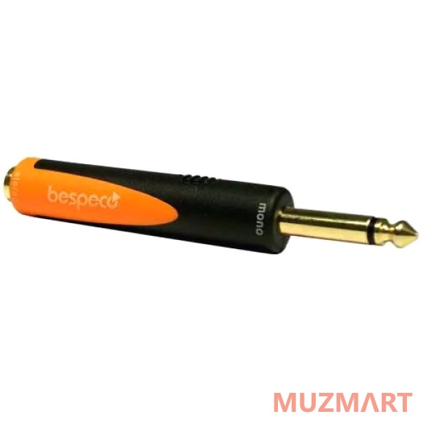 Bespeco SLAD145 Переходник 6.3mm mono jack M / 6.3mm stereo jack F