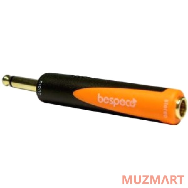 Bespeco SLAD145 Переходник 6.3mm mono jack M / 6.3mm stereo jack F