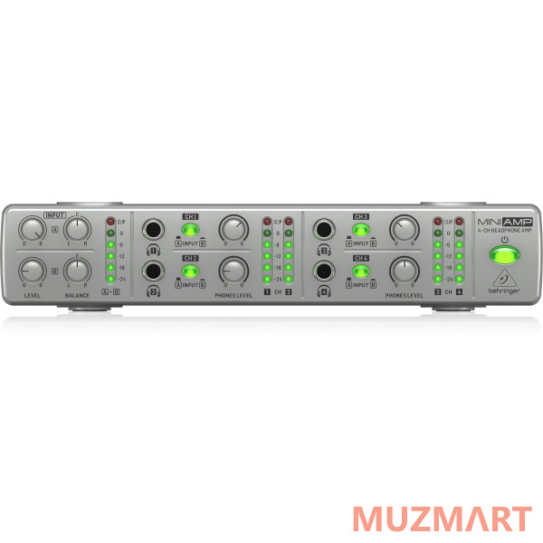 Behringer AMP800 V2 Четырёхканальный усилитель для наушников