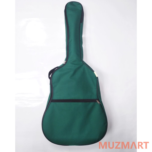 Mezzo MZ-ChGD-2/1green Чехол для гитары дредноут, зелёный