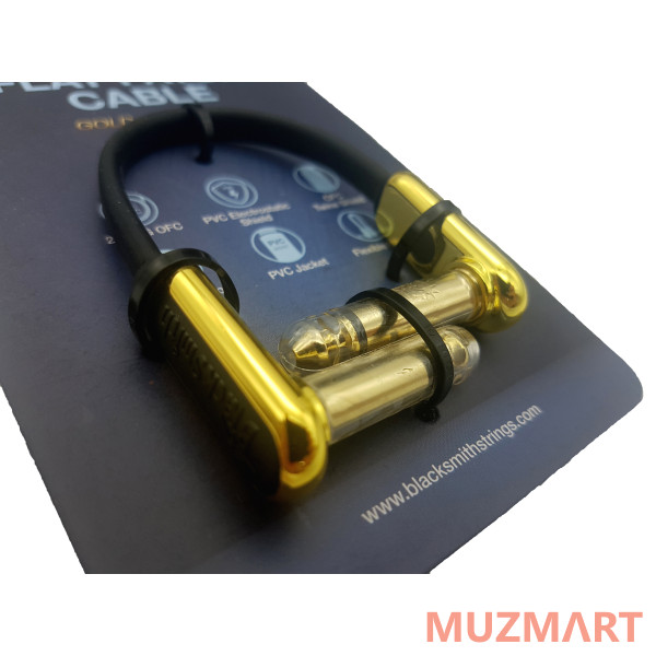 BlackSmith Patch Cable Gold Flat 1.96ft GSFPC-60 Патч-кабель