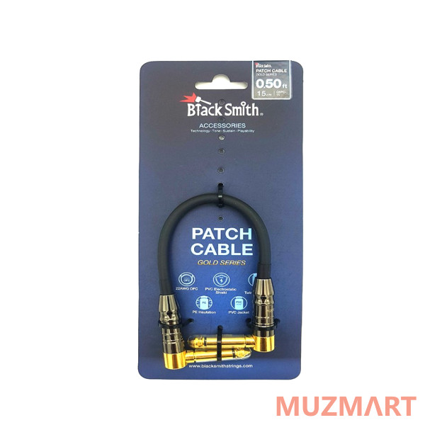 BlackSmith Patch Cable Gold Series 0.50ft GSPC-15 Патч-кабель