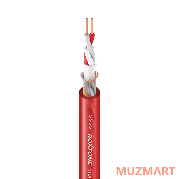 Roxtone MC080/100 TRed Симметричный микрофонный кабель