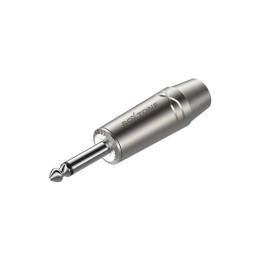 Roxtone RJ2PX-NN Разъем jack 1/4" моно, макс. диаметр кабеля до 10мм
