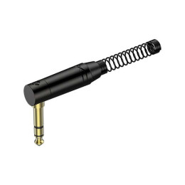 Roxtone RJ3RPP-BG Разъем 6,3mm стерео Jack (угловой)