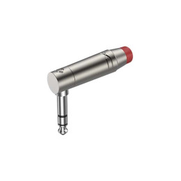 Roxtone RJ3RPP-RD-NN Разъем 6,3mm стерео Jack(угловой)