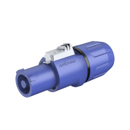Roxtone RAC3FCI Blue/black ring Разъем Powercon