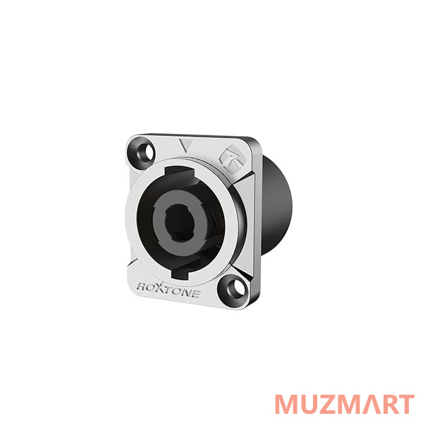 Roxtone RS4MD-WP Разъем панельный 4-контактный SPEAKON "папа"