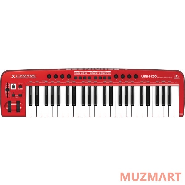 Behringer U-CONTROL UMX490 MIDI клавиатура