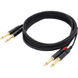 Cordial Cfu 3 PP Кабель инструментальный Jack-Jack, 3м