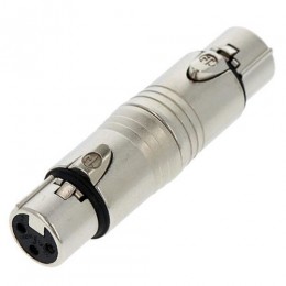 Neutrik NA3FF Адаптер XLR female - XLR female, 3 контакта