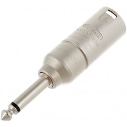 Neutrik NA2MP Адаптер 1/4" TS штекер Jack 6.35мм - XLR Male 3 контакта