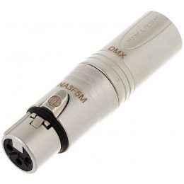 Neutrik NA3F5M Адаптер XLR Female 3 контакта - XLR Male 5 контактов