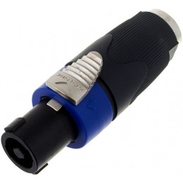 Neutrik NA4LJX Адаптер-переходник, 4-контактный Speakon - 1/4" Jack 6.35мм