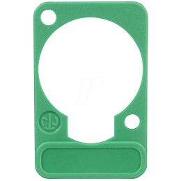 Neutrik DSS-GREEN Подложка под панельные разъемы XLR D-типа