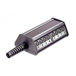 Neutrik NSB2A-12/4 Распред. коробка 12 XLR female входов, 4 XLR male выхода