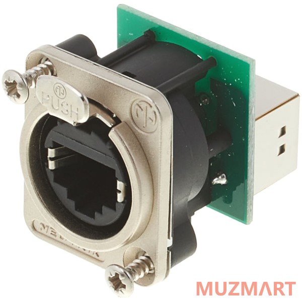 Neutrik NE8FDP Панельный двухсторонний разъем RJ45