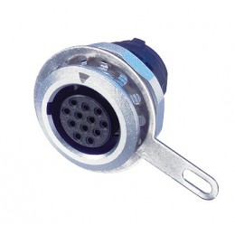 Neutrik MRF12 Панельный разъём miniCON female, 12 контактов