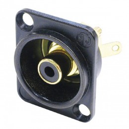 Neutrik NF2D-B-0 Панельный разъем RCA