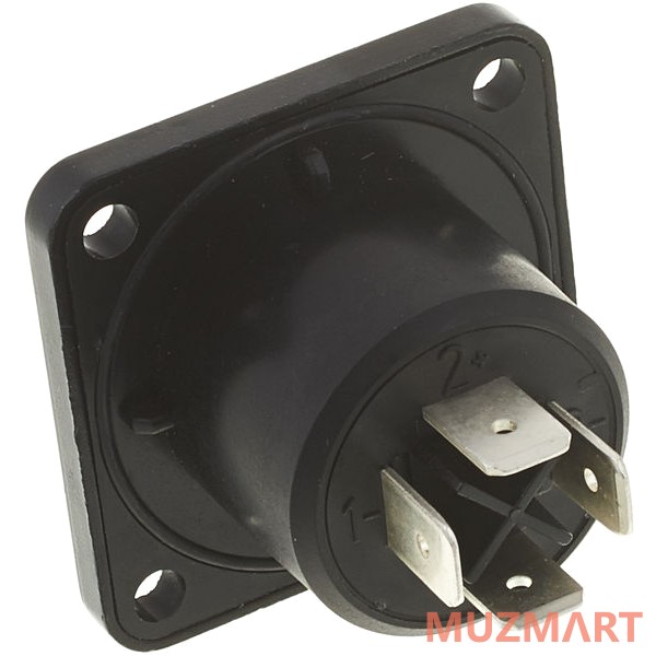 Neutrik NLT4MP-BAG Панельный разъем Speakon 4-контактный