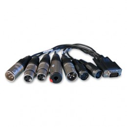 RME BO9632-XLRMKH Балансный 15pole SubD на 4 x XLR Analog, 2 x MIDI, 1 x Phones, для HDSP 9632, HDSPe AIO