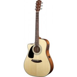Fender CD-100CE L/H Natural Гитара левосторонняя