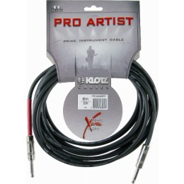 Klotz PROA030PP Pro Artist Кабель инструментальный Jack-Jack, 3м