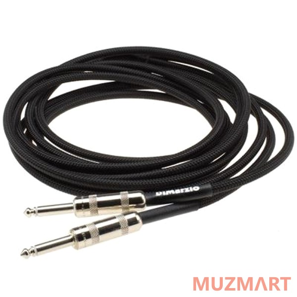 DiMarzio Instrument Cable 18` Black EP1718SSBK Кабель инструментальный Jack-Jack, 5м