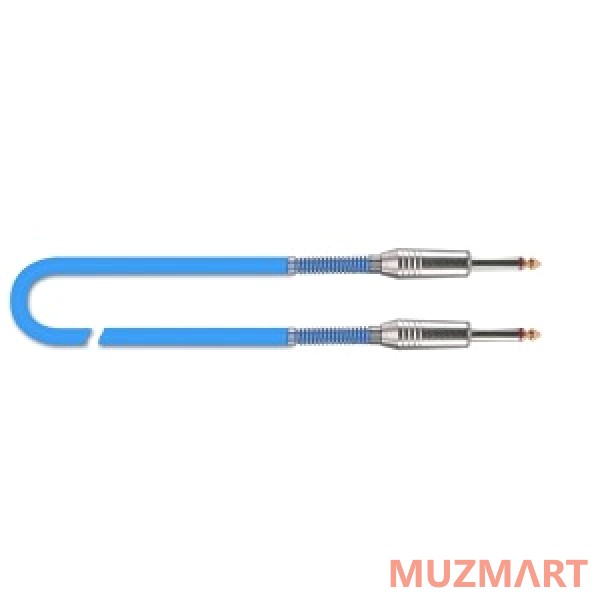 Quik Lok S200-6 BK Кабель инструментальный Jack-Jack, 6м