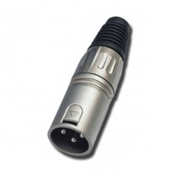 Roxtone RX001M Кабельный разъем cannon папа 3-х контактный