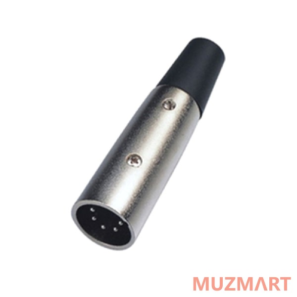 Roxtone RX020M Кабельный разъем cannon папа 5-ти контактный