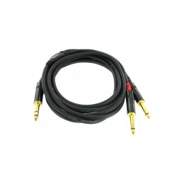 Cordial Cfy 3 VPP Кабель Jack стерео - 2xJack моно, 3м