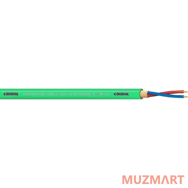 Cordial CMK 222 Микрофонный кабель 6,4 мм, светло-зеленый